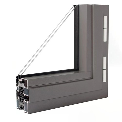 Perfiles de aluminio de relleno térmico y desbloqueo para ventanas y puertas
