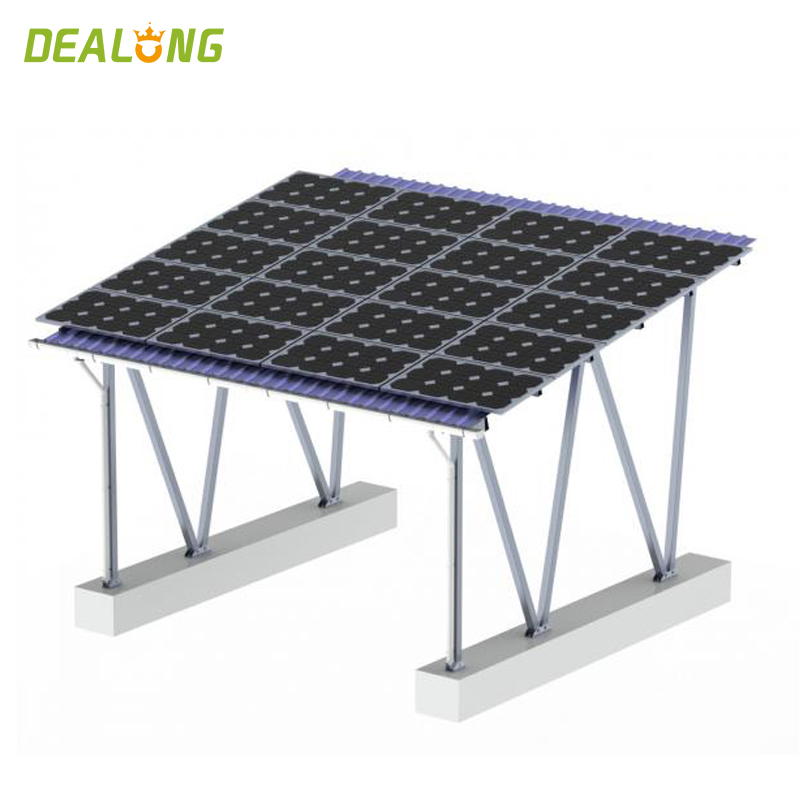 Almacenamiento de marquesinas solares comerciales en sistemas de energía
