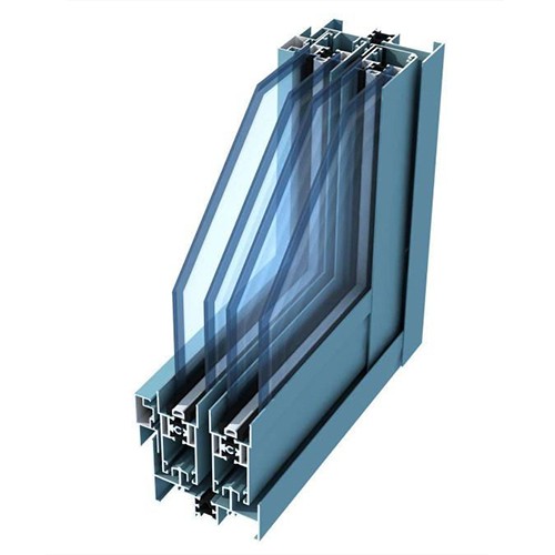 Extrusiones de marcos de ventanas de aluminio

