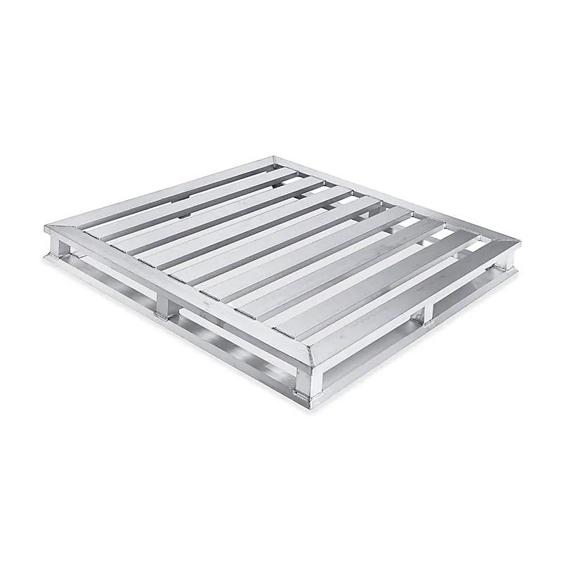 Tarima estándar de aluminio con entrada de 4 vías
