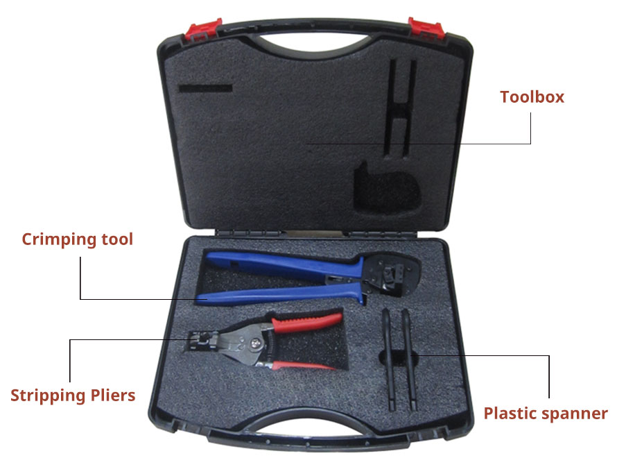 Kit de herramientas de instalación de cables