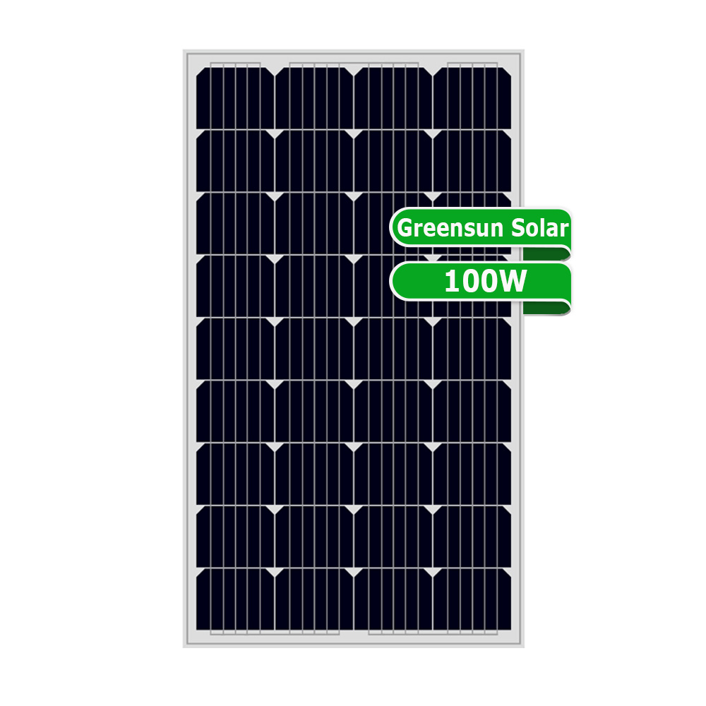 Panel solar pequeño 5W 10W 20W 30W 50W 60W 80W Módulo fotovoltaico monocristalino 12V 24V 36 celdas
