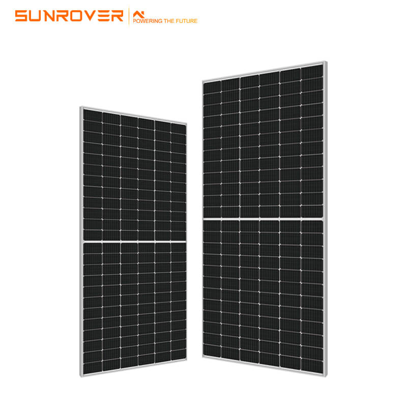 Paneles solares monocristalinos de alto rendimiento 530w Panel solar 540w 545w550w 555w Paneles solares de corte medio
