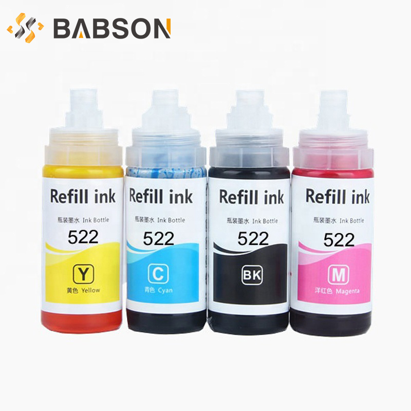 Botellas de tinta T552 555 013 014 para impresora Epson eco tank ET 8500 8550