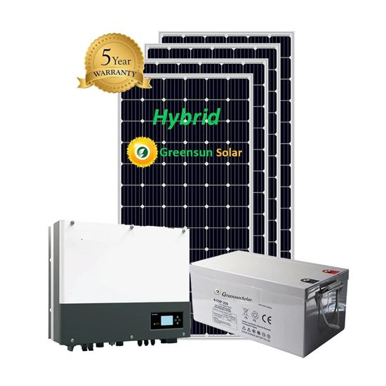 Sistemas híbridos de almacenamiento de energía solar 3kw 4kw 5kw 6kw para sistema solar doméstico

