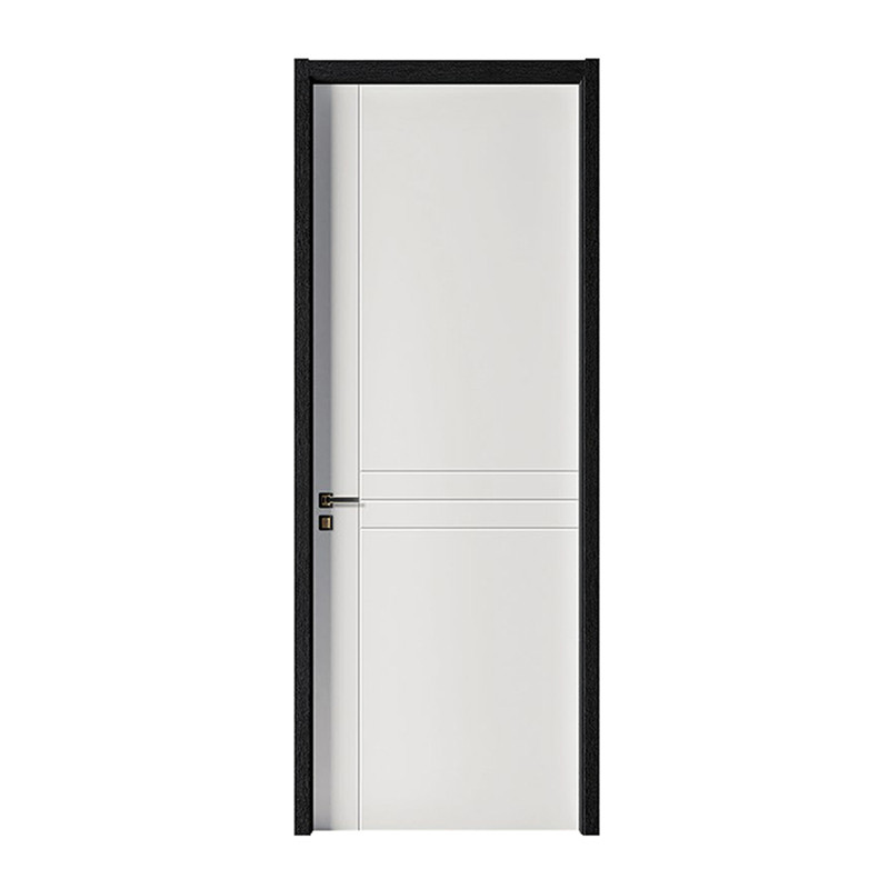 Puerta de madera de Pvc de alta calidad, resistente al agua, para baño, cocina, puerta de madera
