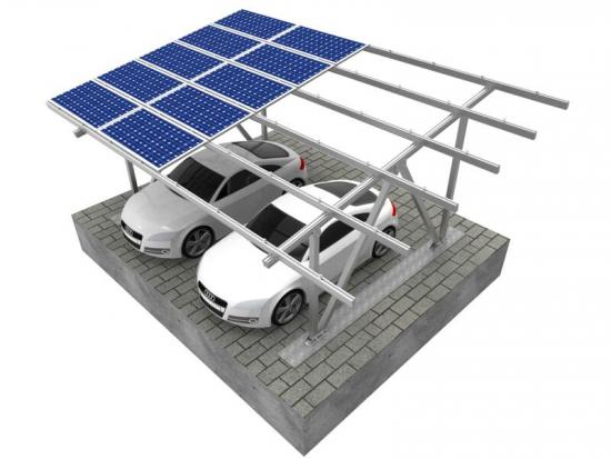 Sistemas de montaje de cocheras solares