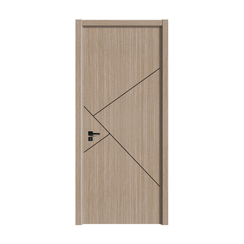 Puerta de madera de melamina de dormitorio de silencio de puerta de madera de uso doméstico de alta calidad popular
