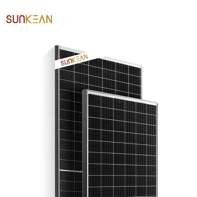 Paneles fotovoltaicos fotovoltaicos de medio corte PERC mono de 72 celdas y 400 vatios
