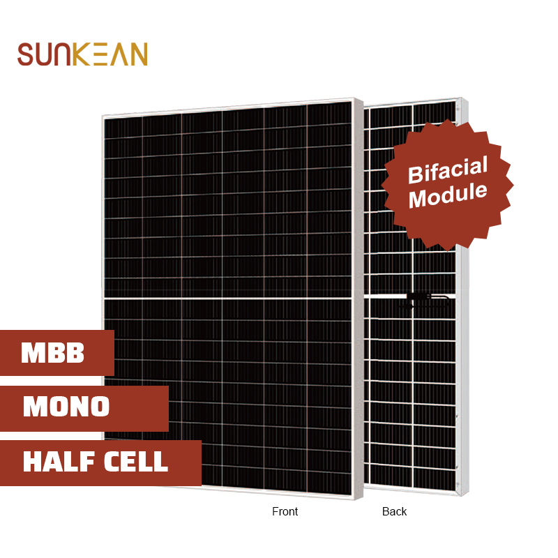 Tamaño de celda de 210 mm Módulo bifacial de 545 W Panel solar mono de 108 celdas
