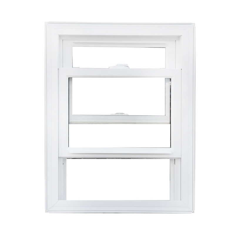 Vidrio Doubla colgado promocional para ventanas de pvc que hace la máquina Windows Pvc
