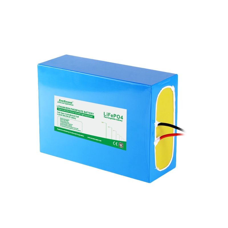 Baterías de la aprobación UL 12V 30Ah LiFePO4 para la luz de calle solar
