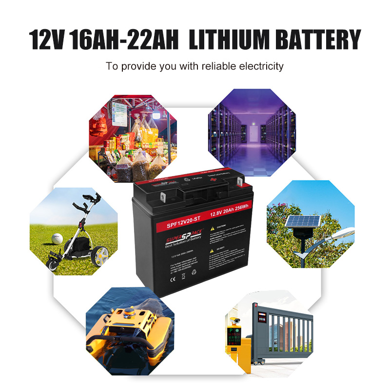 Batería de litio Superpack 12v-22Ah