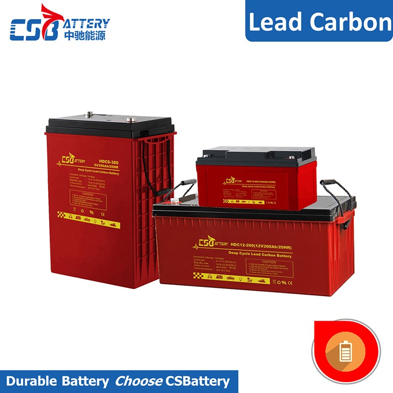 Batería de plomo-carbono Fast-C

