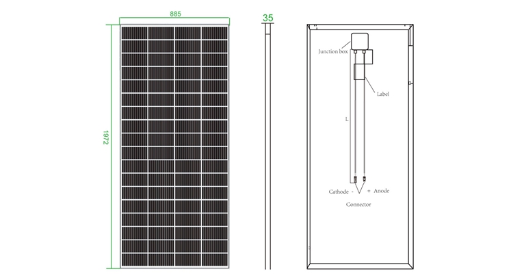 panel solar mono 410w