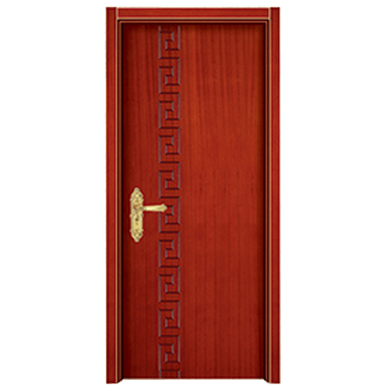 Entrada Interior de alta calidad, puerta principal de madera natural, puerta de dormitorio, puerta de madera maciza tallada
