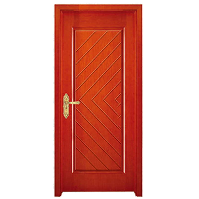 Puerta de madera Interior de buena calidad, puerta principal de madera de teca natural, puerta de madera MDF insonorizada para dormitorio
