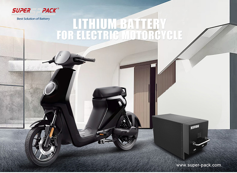Batería de litio para motocicleta eléctrica