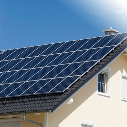 Almacenamiento de sistemas solares domésticos híbridos de 5kw con respaldo de batería
