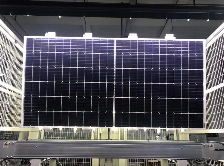 144 celdas Panel solar mono cortado a la mitad 390w 395w 400w 405w 410w Módulos fotovoltaicos
