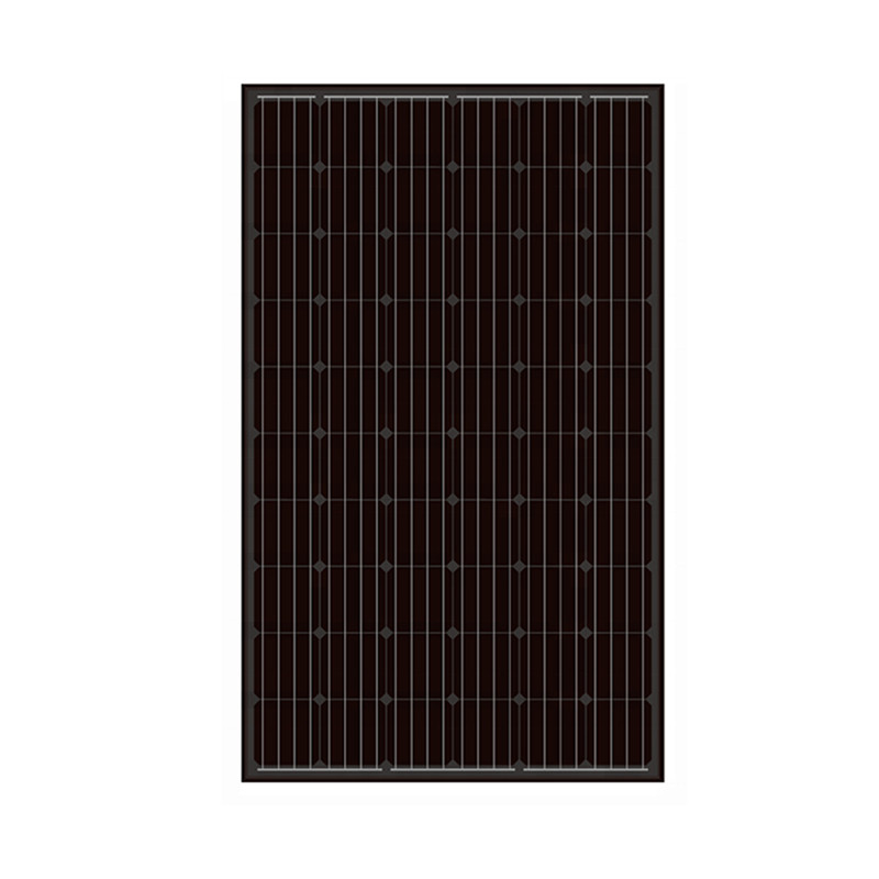 Paneles solares fotovoltaicos de marco negro de 60 celdas 300 vatios 300 wp para planta solar
