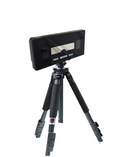 Escáner biométrico binocular portátil barato del IRIS de la cámara dual de Windows USB de la alta precisión para la elección
