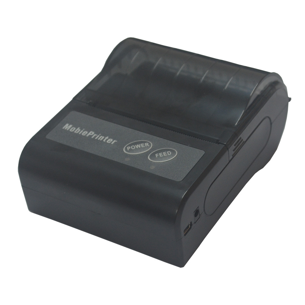 Impresora térmica de matriz de puntos móvil Bluetooth de 3 pulgadas y 80 mm con velocidad de 120 mm/s
