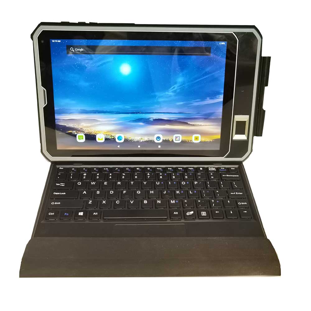IP68 Ejército militar resistente 4G Android 9.0 10.1 Pulgadas Android Biométrico Huella digital Estudiante Educación Tablet PC
