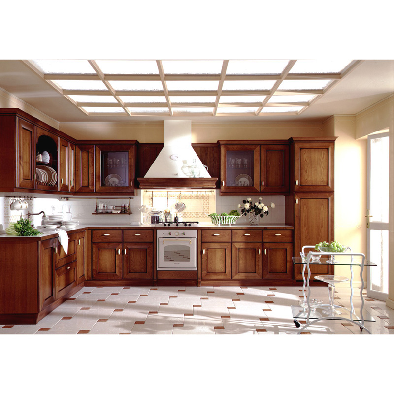 Gabinetes de cocina de madera maciza baratos y de alta calidad
