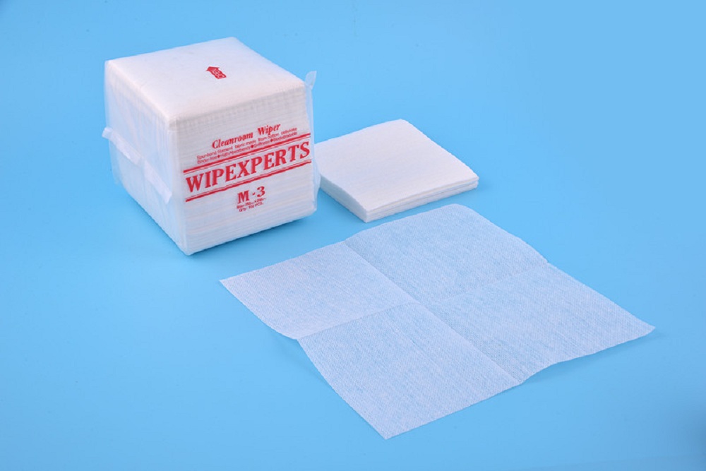 Toallitas no tejidas M-3 Cleanroom Wiper para industria