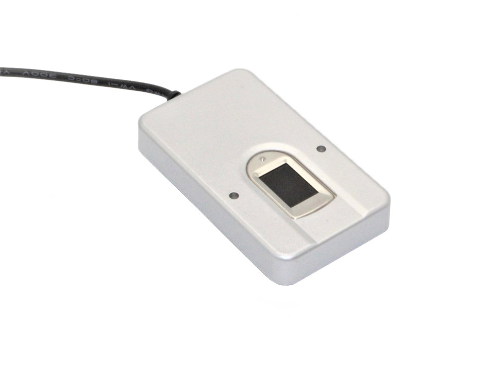 Escáner biométrico de huellas dactilares USB con cable
