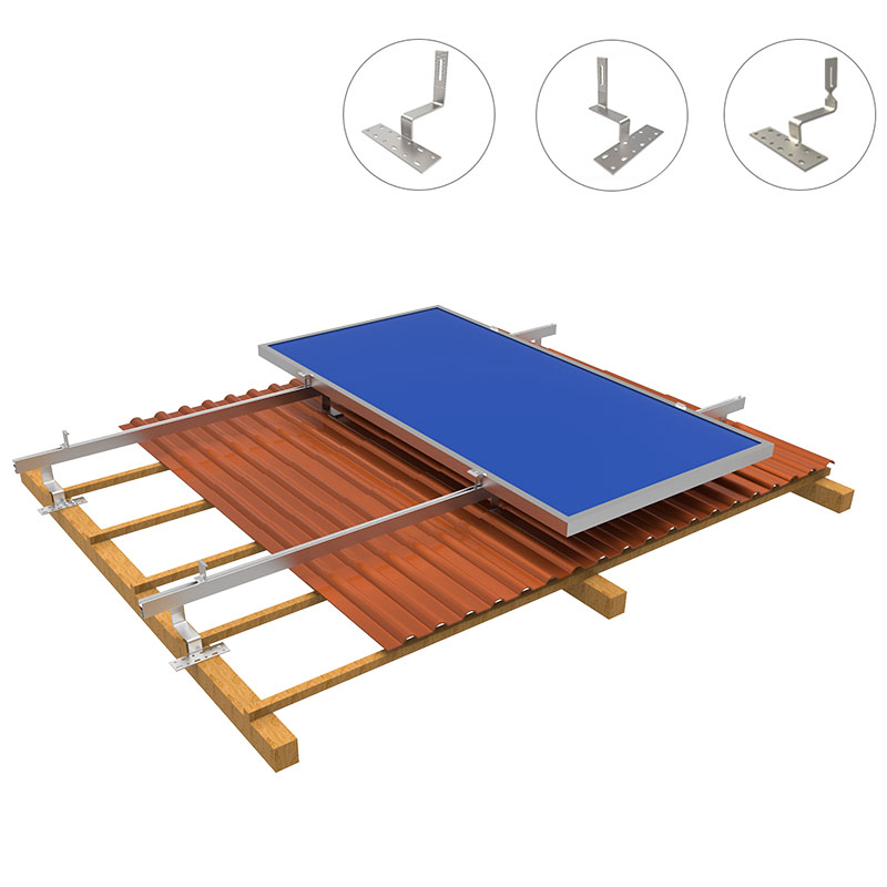 Abrazadera de techo de tejas solares (serie CPR-C)
