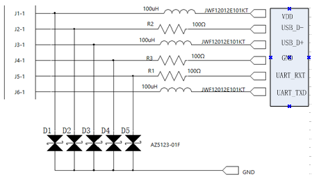 diagrama de referencia del sensor