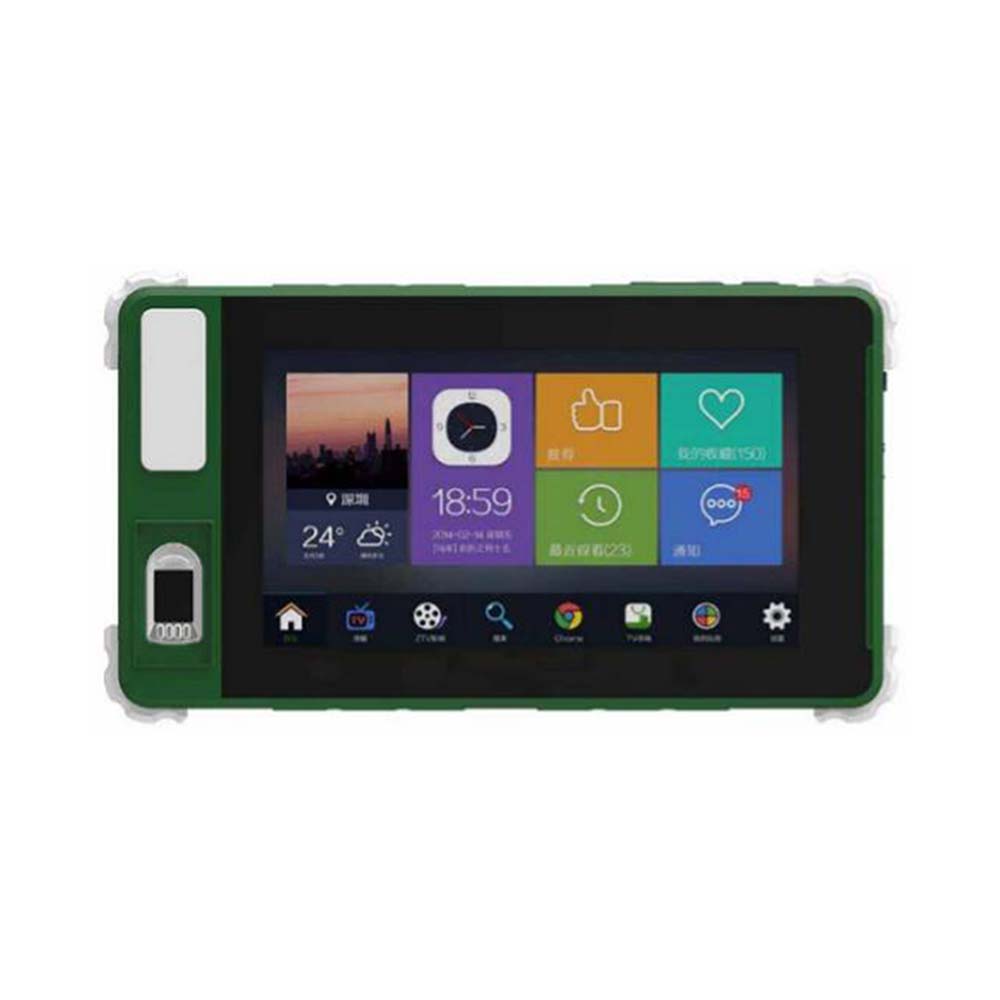 Tablet PC biométrica de huellas dactilares NFC portátil de 7 pulgadas
