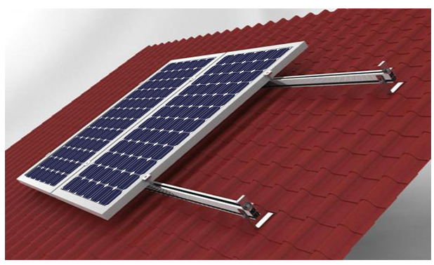 Soportes de montaje solar para techo de tejas