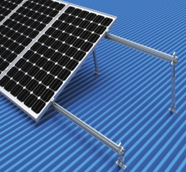 Sistema de montaje solar de techo de lámina de metal II
