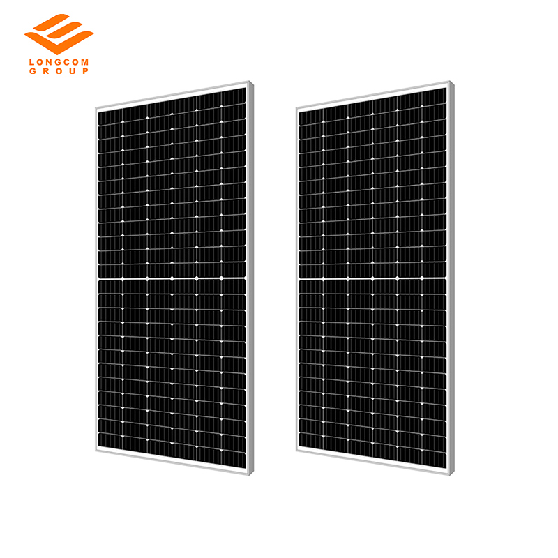 Mono Panel Solar 455w Con 156 Celdas Tipo Medio Corte
