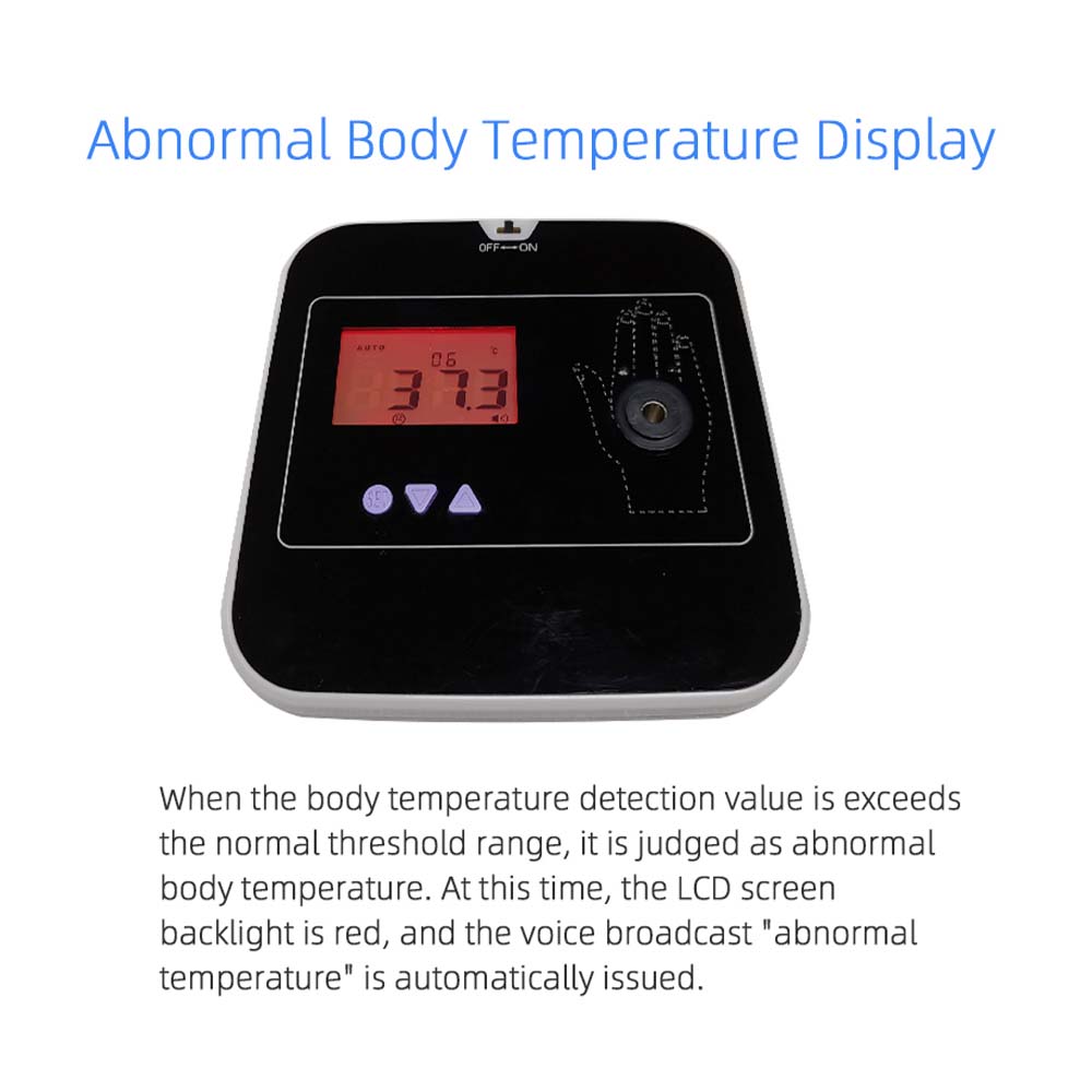 Medidor de temperatura corporal de control rápido