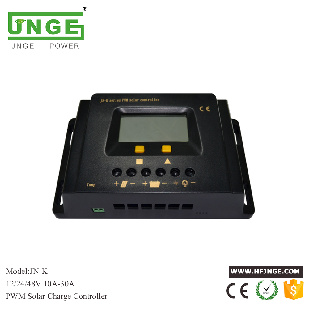 Controlador solar JN-K Serie 10a 20a 30a PWM
