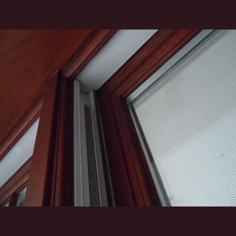 Puertas y ventanas de madera de vidrio con doble acristalamiento

