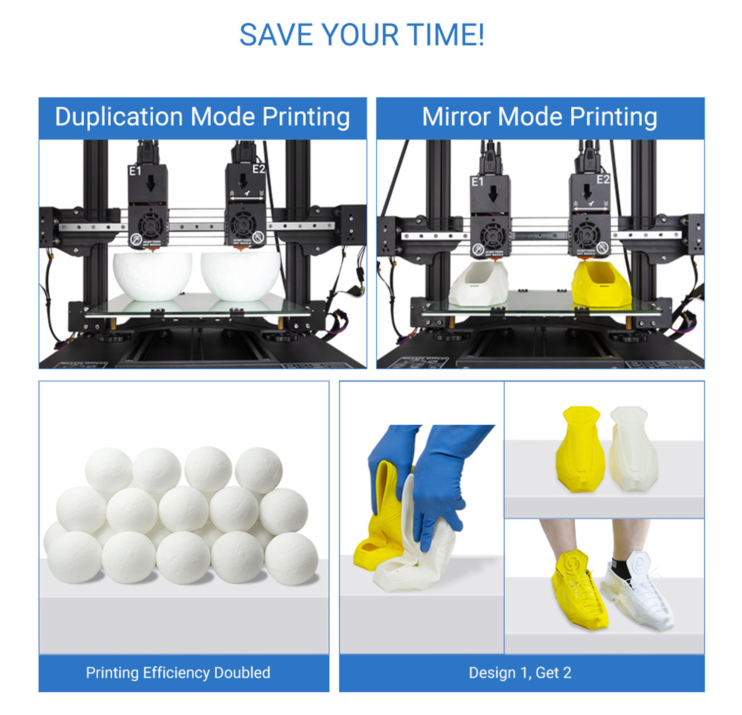Impresora 3D Tenlog DMP Sace Your Time