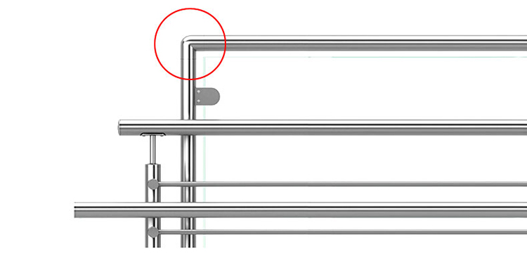 Codos y conectores de tubo de 2 vías de 90 grados