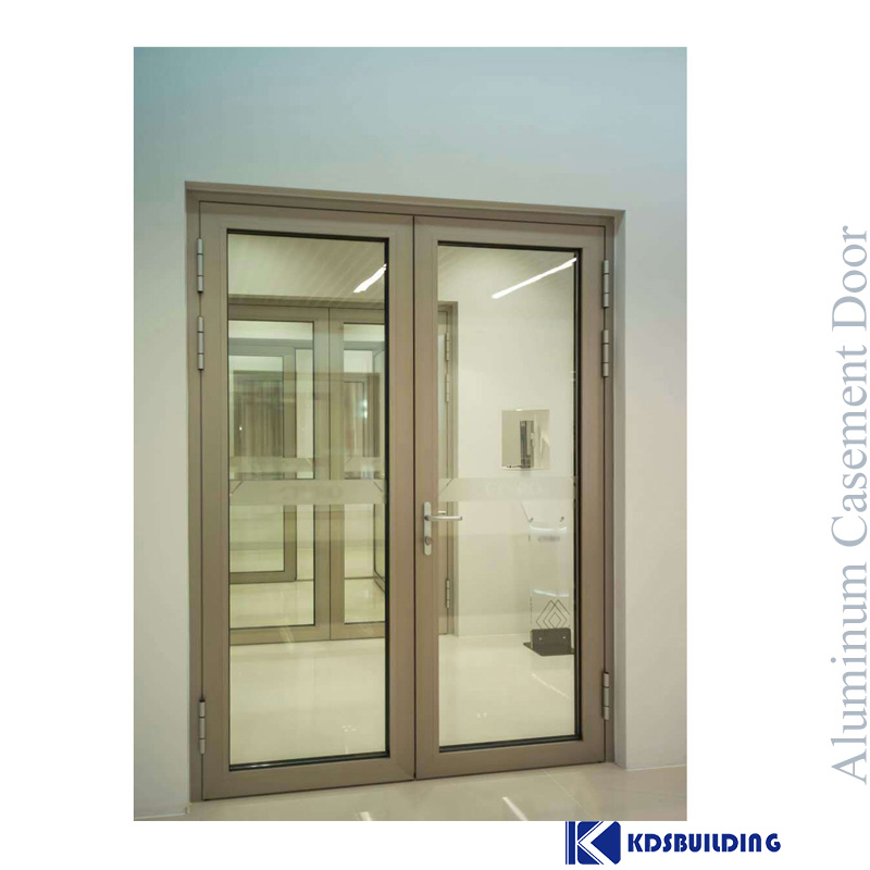 Diseño de hoja de puerta batiente de aluminio fundido
