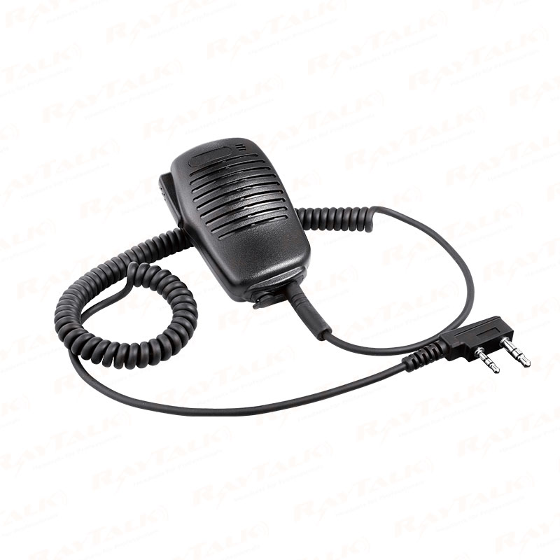 RSM-100A push to talk ptt solapa hombro micrófono walkie talkie altavoz remoto micrófono para radio bidireccional
