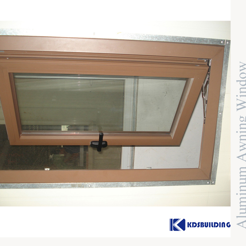 ventana de sección de aluminio