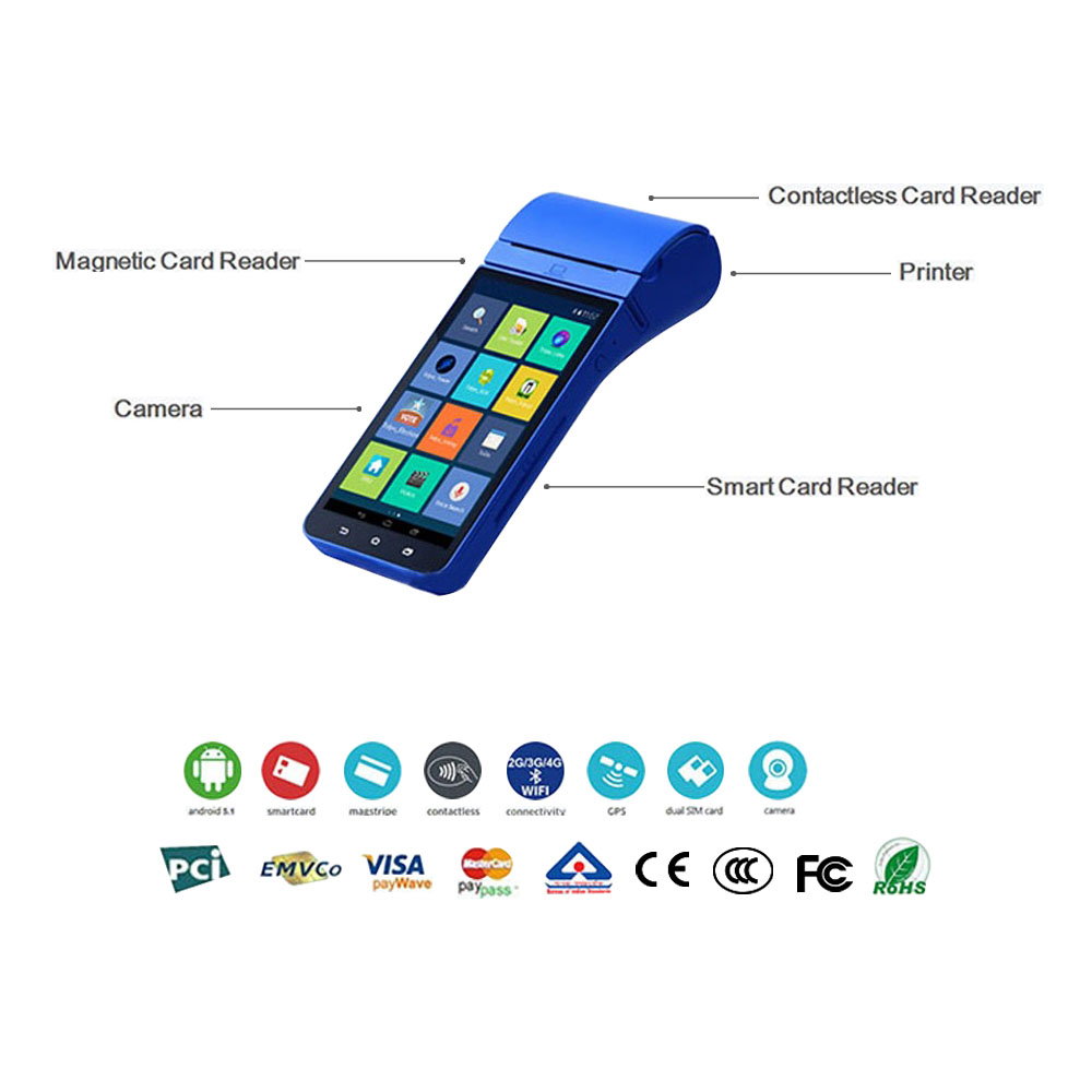 Android mpos con impresora