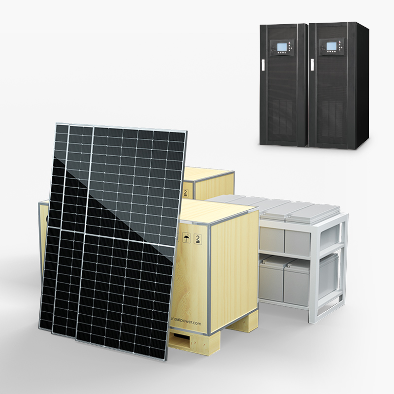 El sistema fotovoltaico de kits de paneles solares fuera de la red para uso comercial en fábricas

