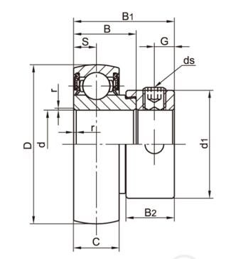 Cojinete de aleación de zinc U004