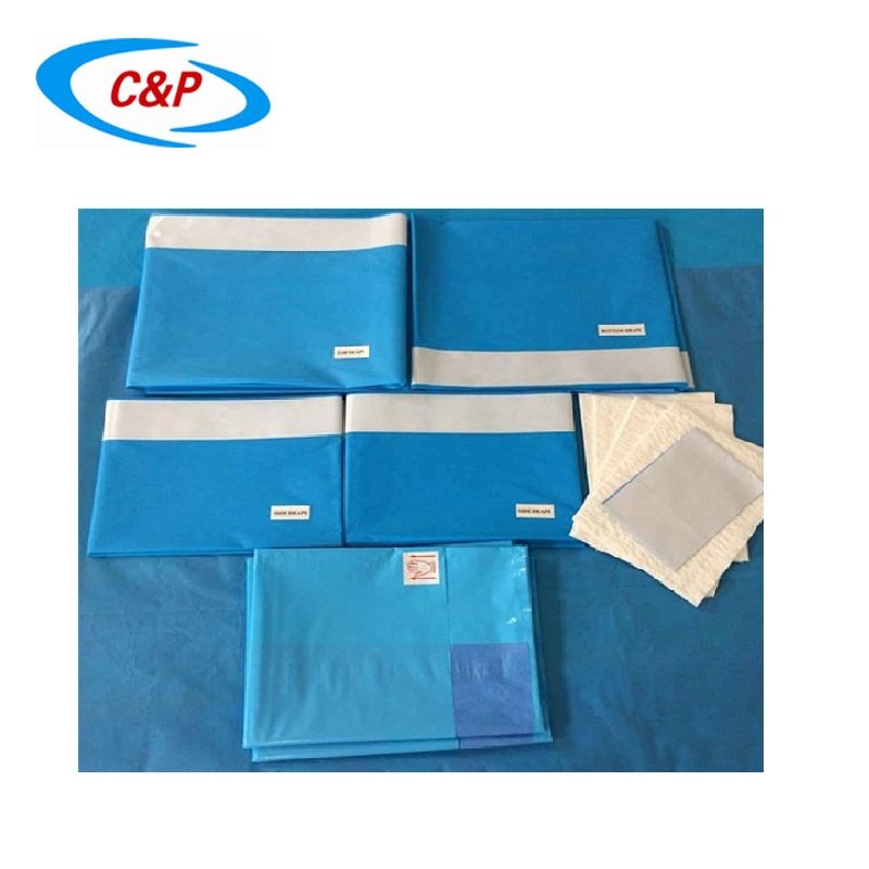 Paquete de cortina quirúrgica general universal desechable para uso hospitalario estéril
