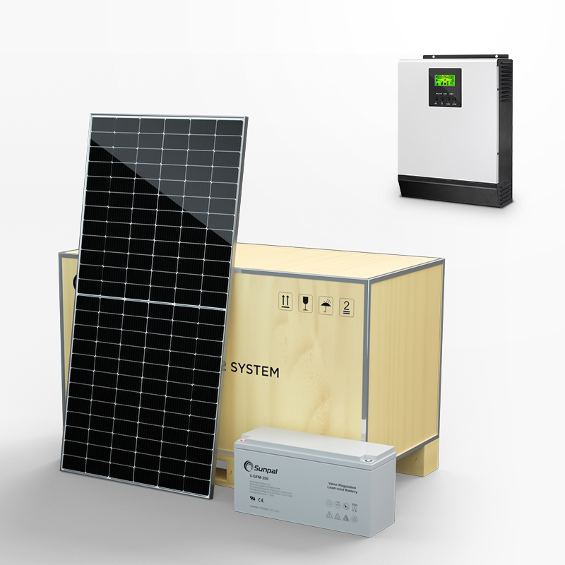 Panel solar 5KW Home Off Grid Precio del sistema fotovoltaico solar con respaldo de batería

